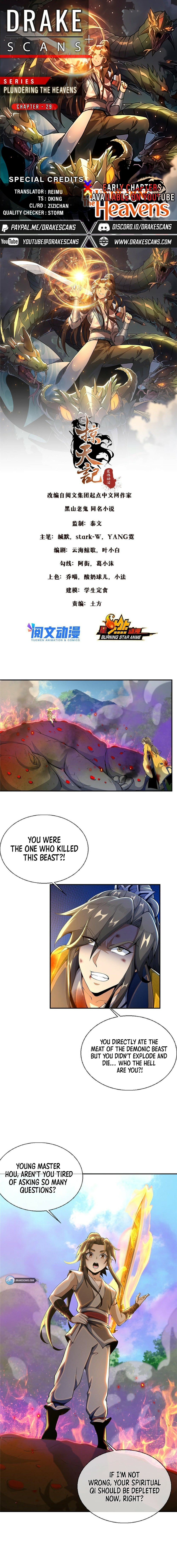 Read Plundering the Heavens Manga Online