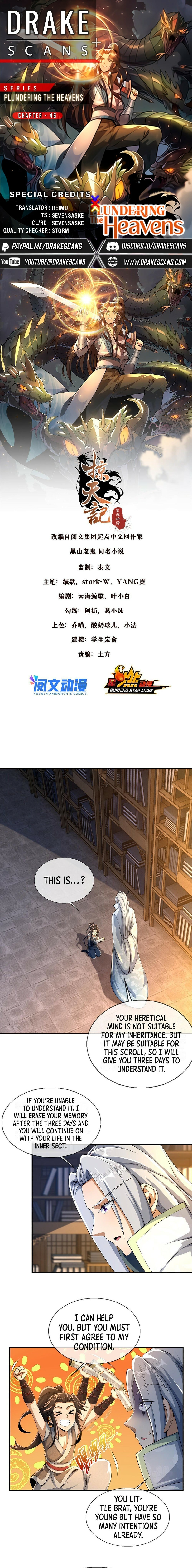 Read Plundering the Heavens Manga Online