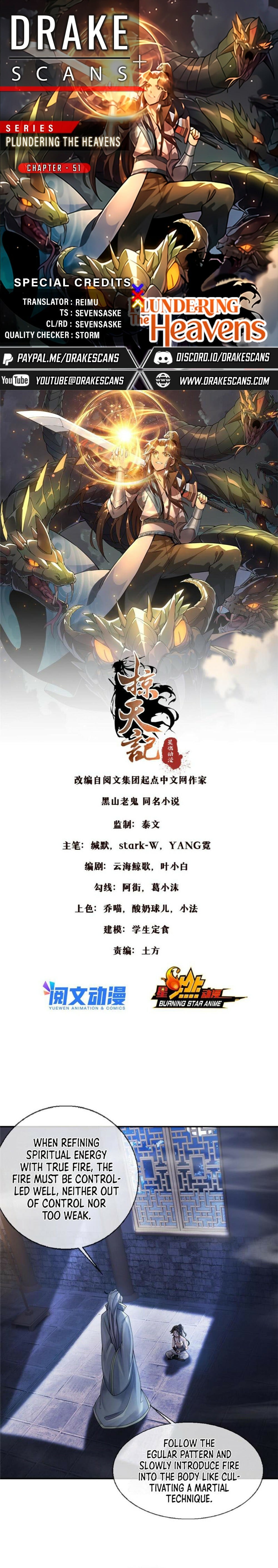 Read Plundering the Heavens Manga Online