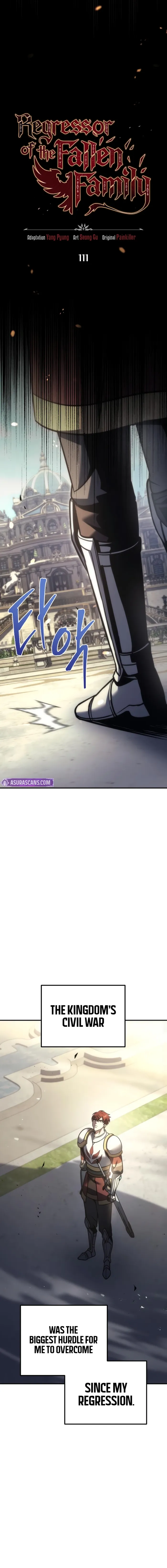 Read Regressor of the Fallen family Manga Online