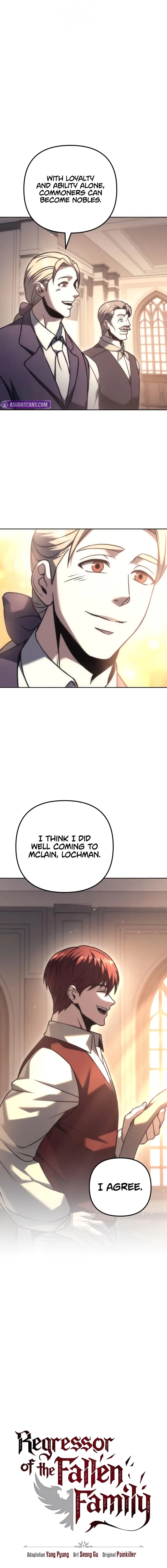 Read Regressor of the Fallen family Manga Online