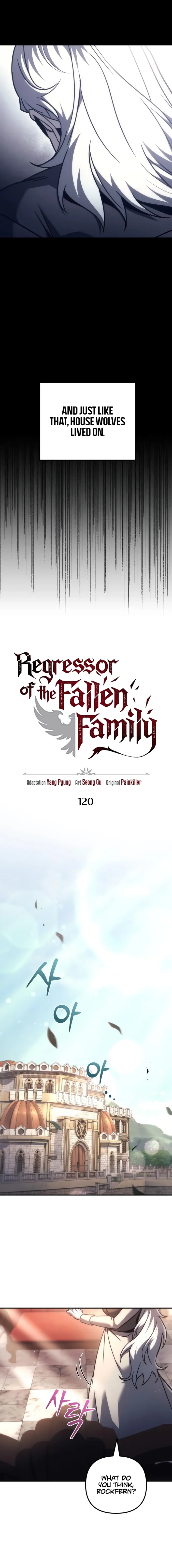 Read Regressor of the Fallen family Manga Online