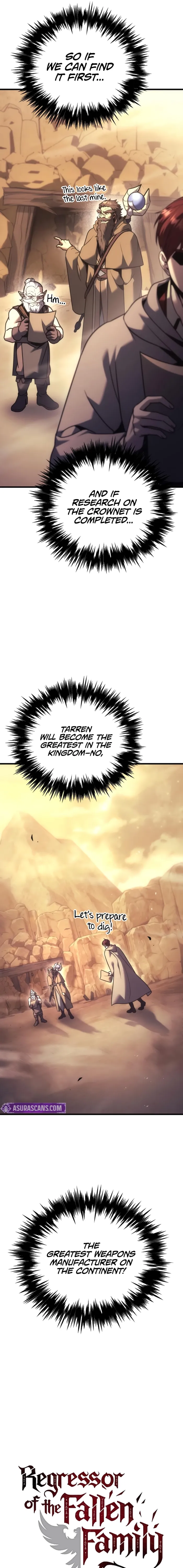 Read Regressor of the Fallen family Manga Online