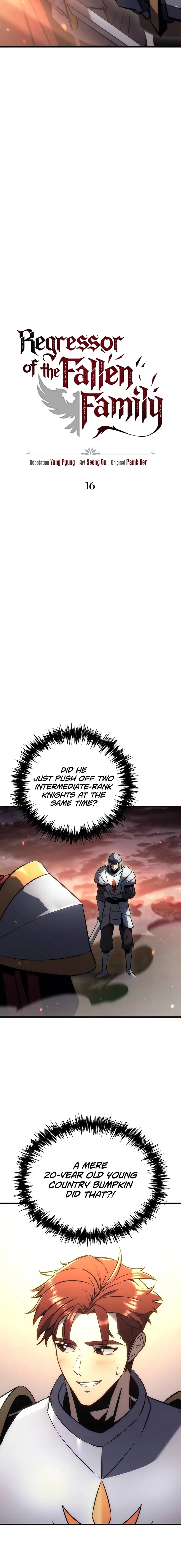 Read Regressor of the Fallen family Manga Online