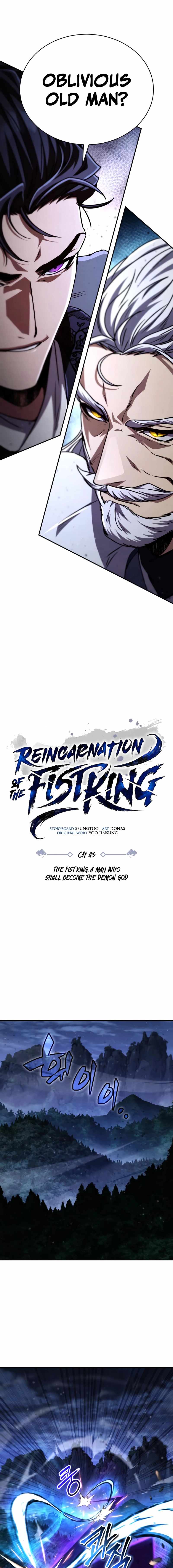Read Reincarnation of the Fist King Manga Online