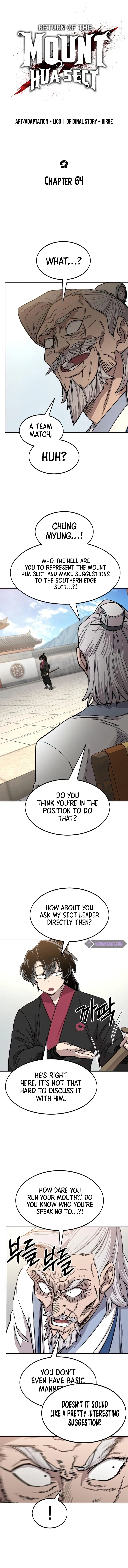 Read Return of the Mount Hua Sect Manga Online