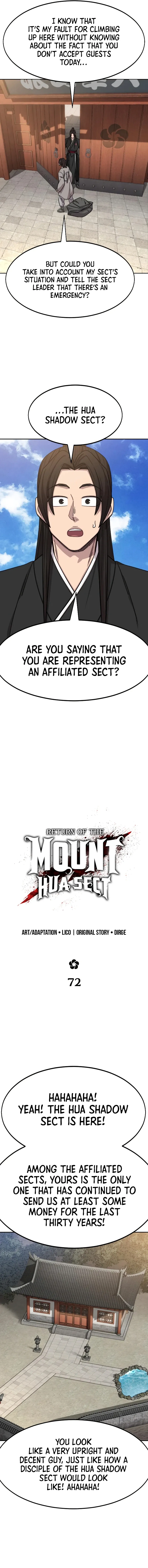 Read Return of the Mount Hua Sect Manga Online