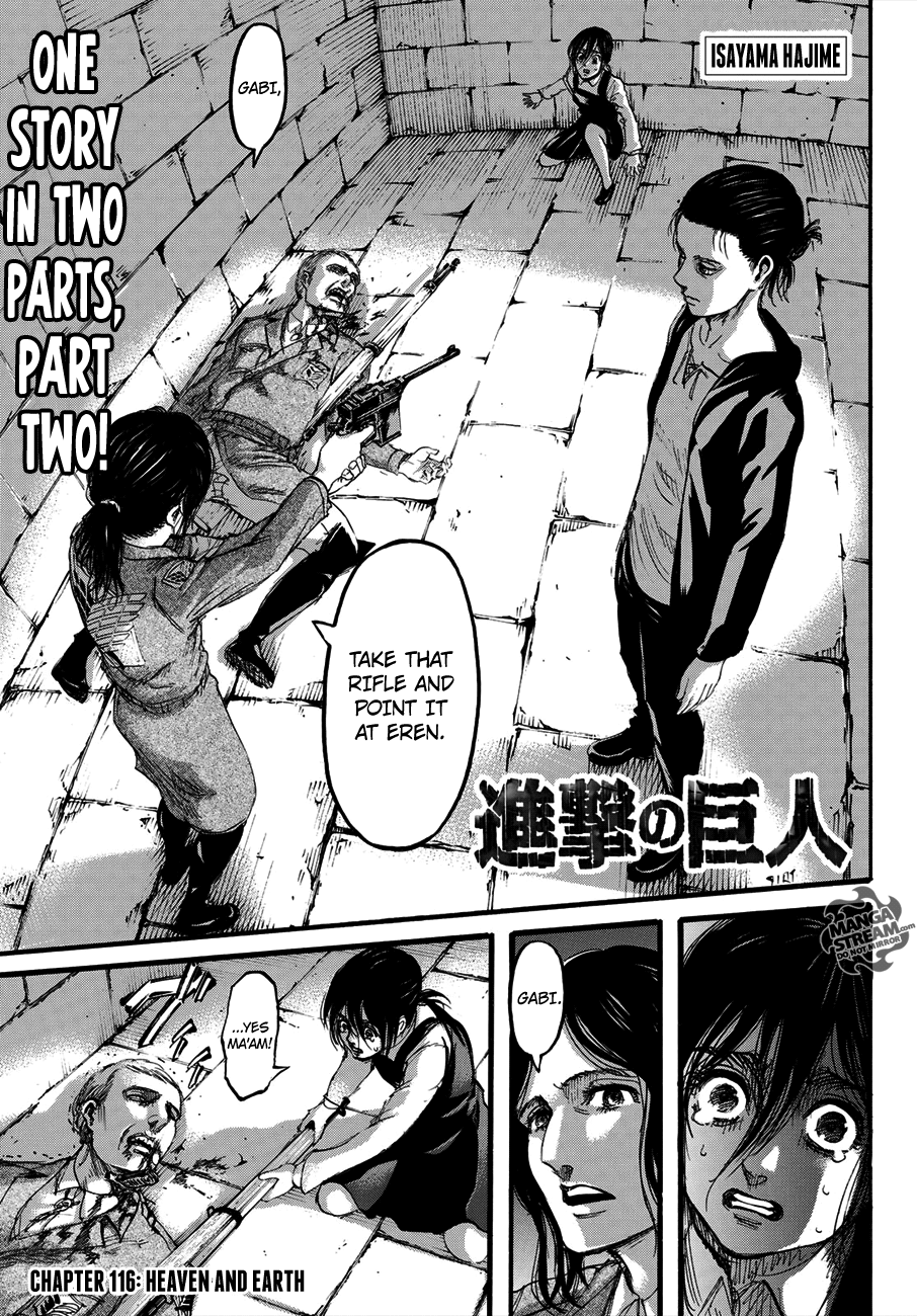 Read Shingeki no Kyojin Manga Online