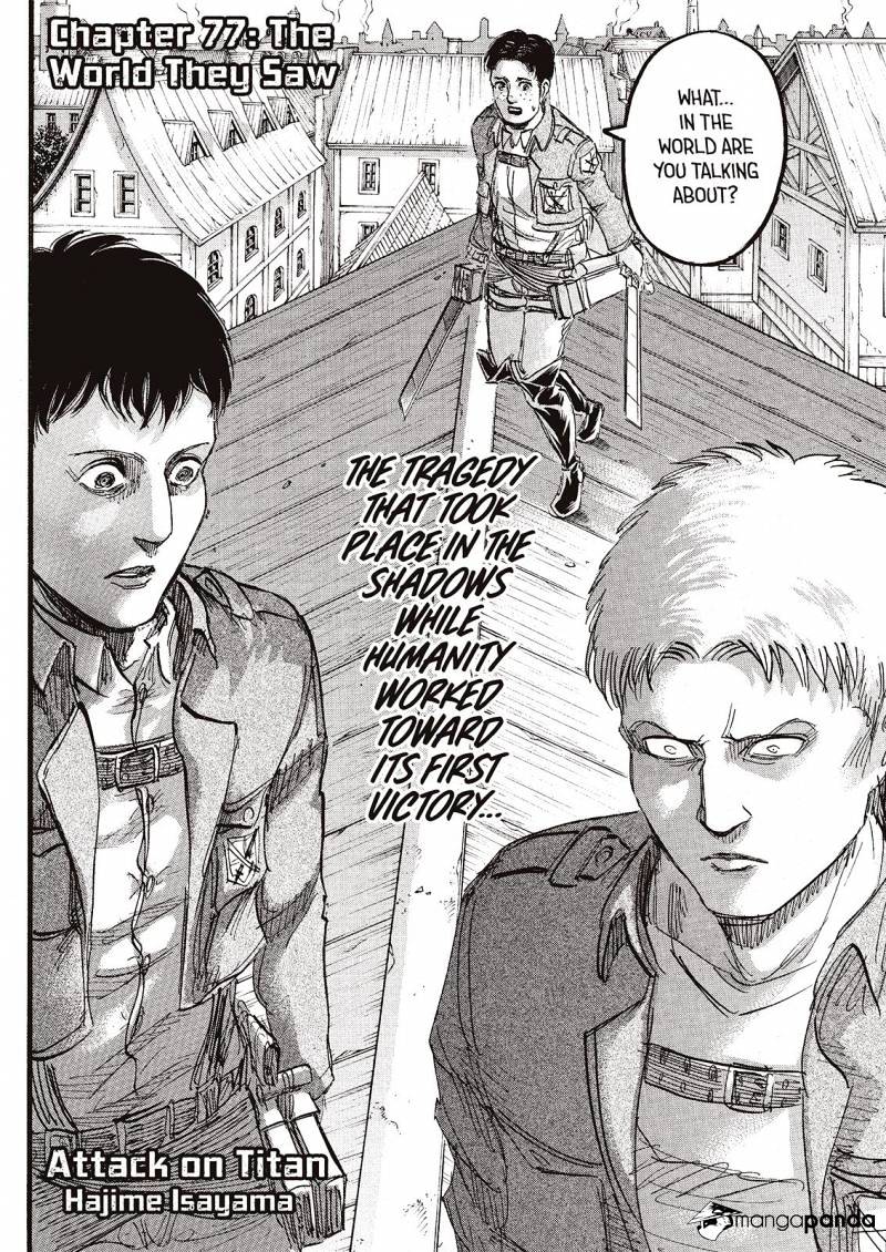 Read Shingeki no Kyojin Manga Online