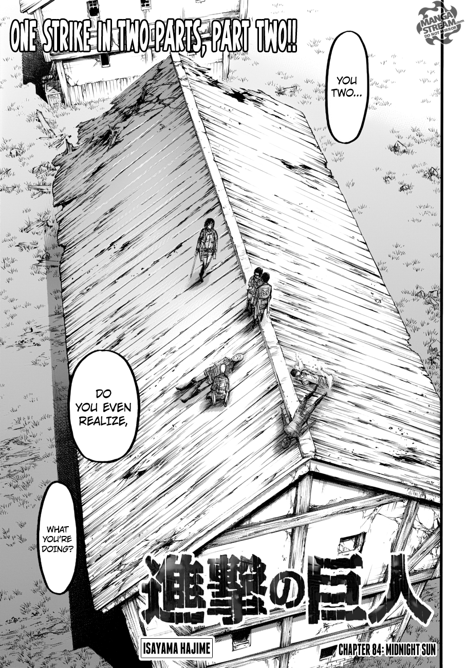 Read Shingeki no Kyojin Manga Online