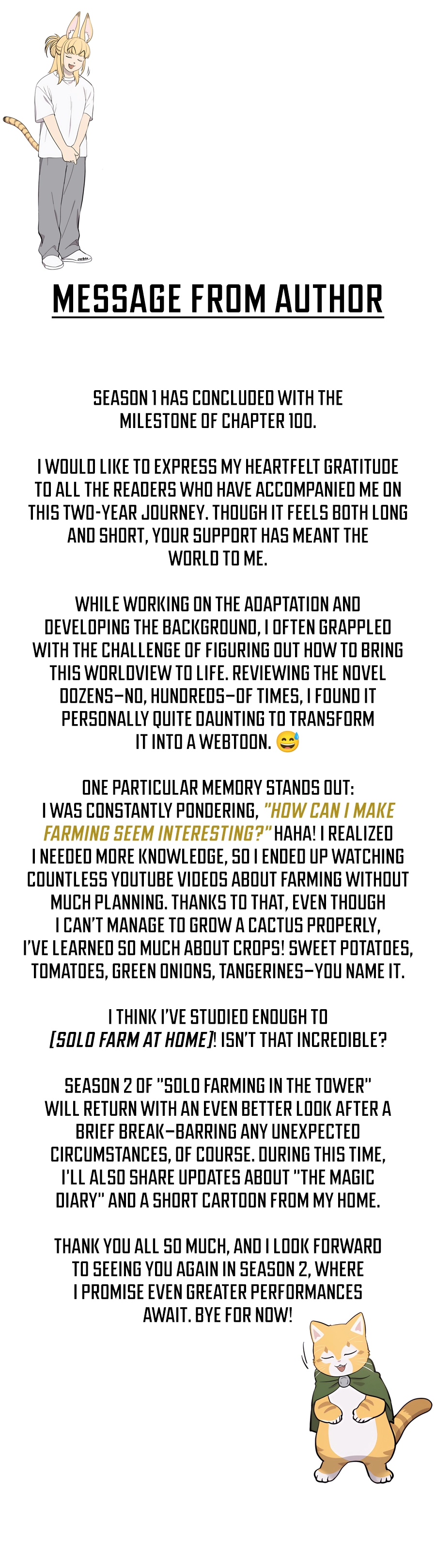 Read Solo Farming In The Tower Manga Online