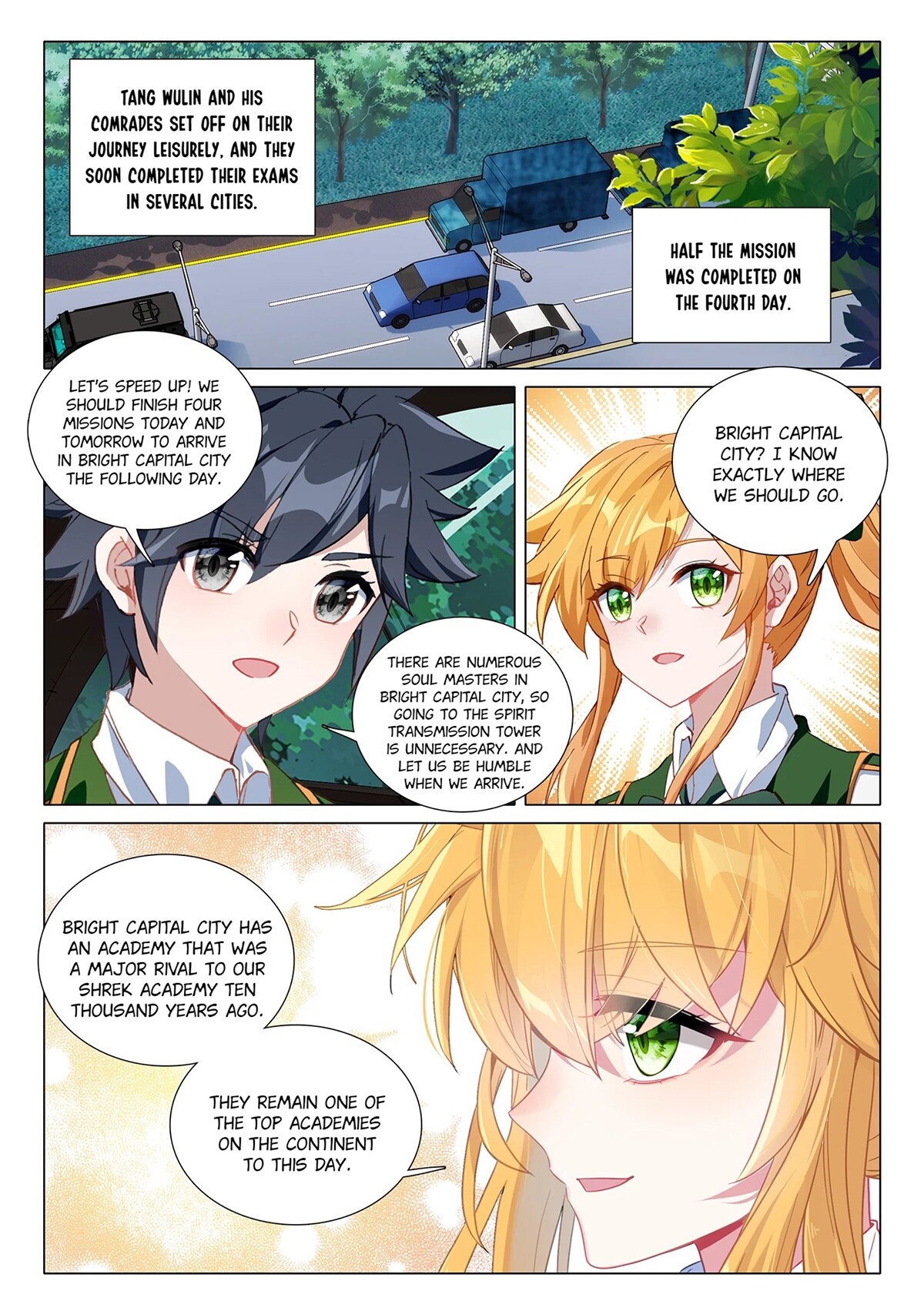 Read Soul Land III Manga Online