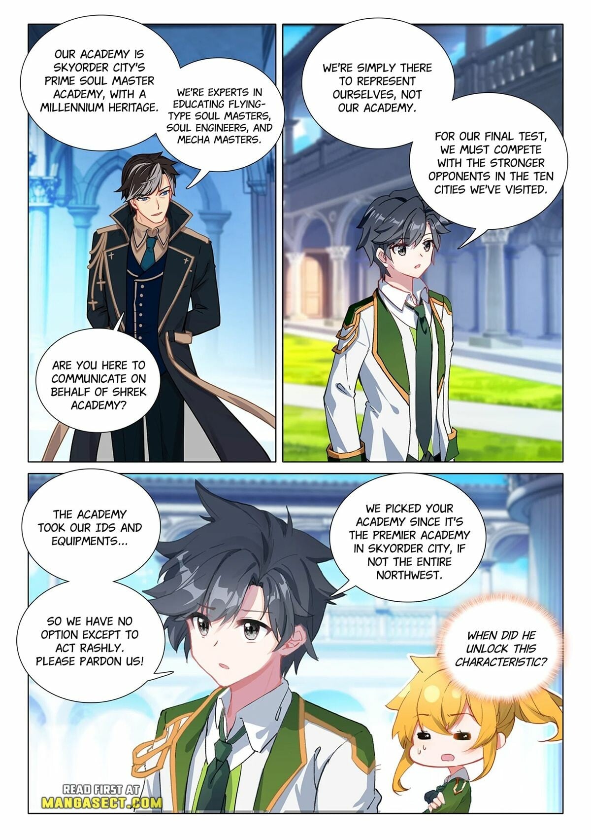 Read Soul Land III Manga Online