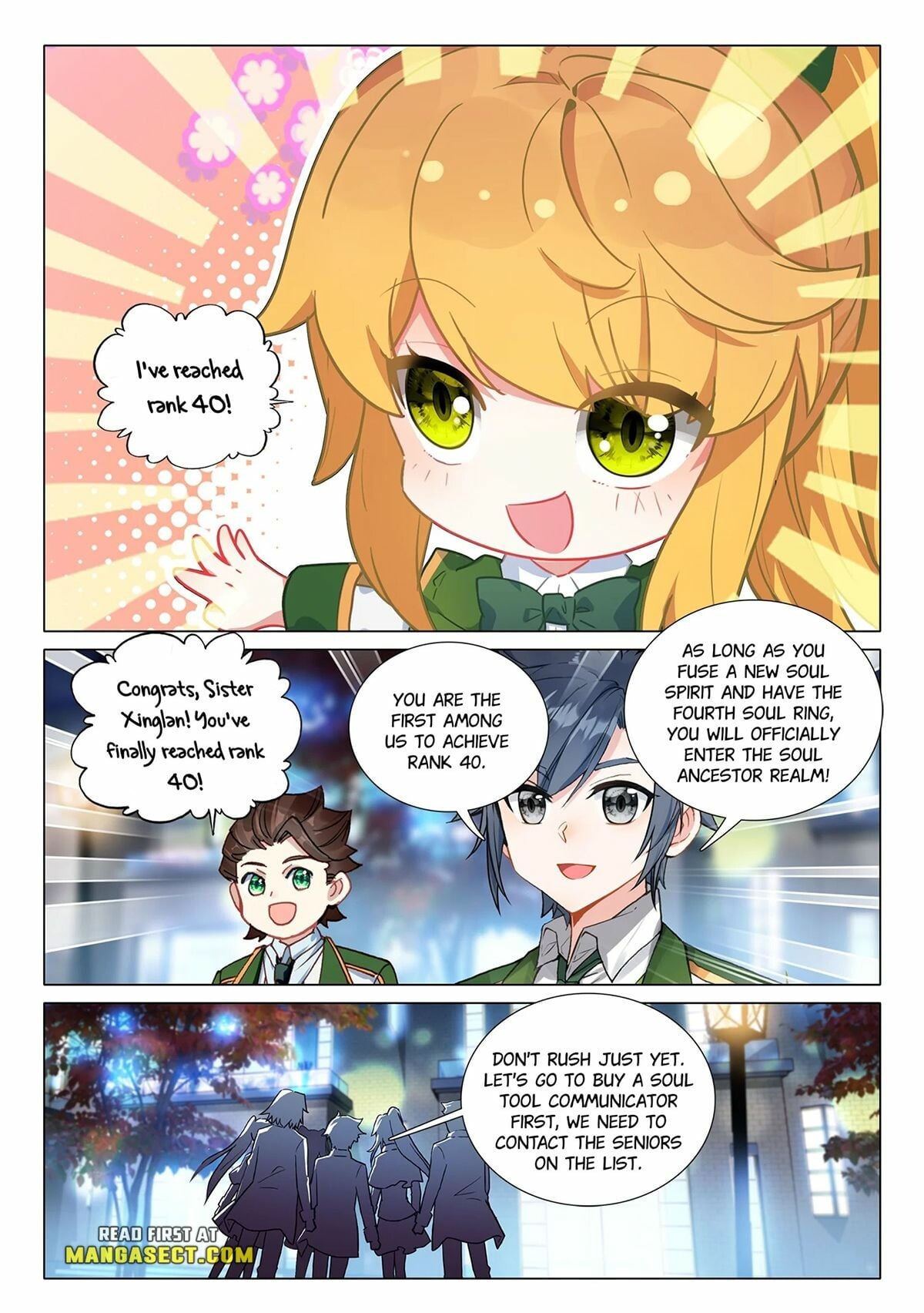 Read Soul Land III Manga Online