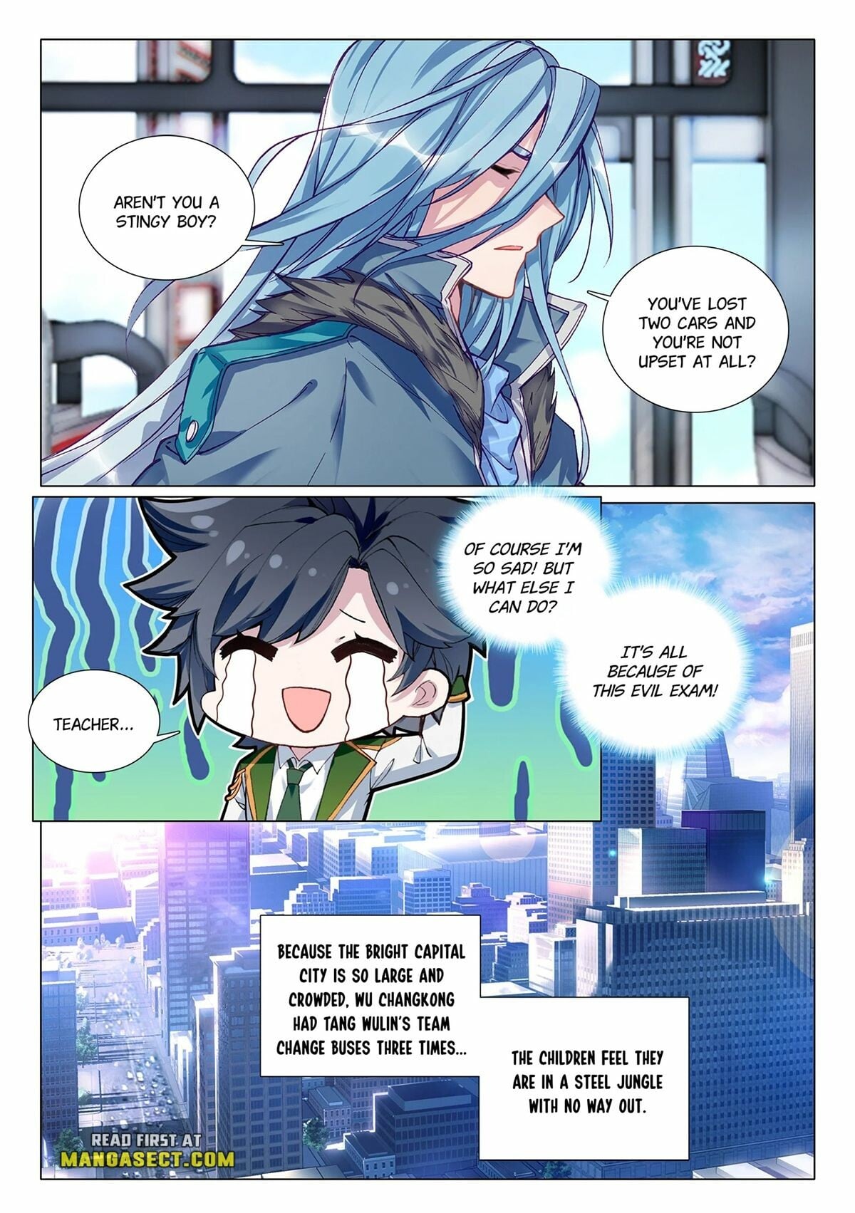 Read Soul Land III Manga Online