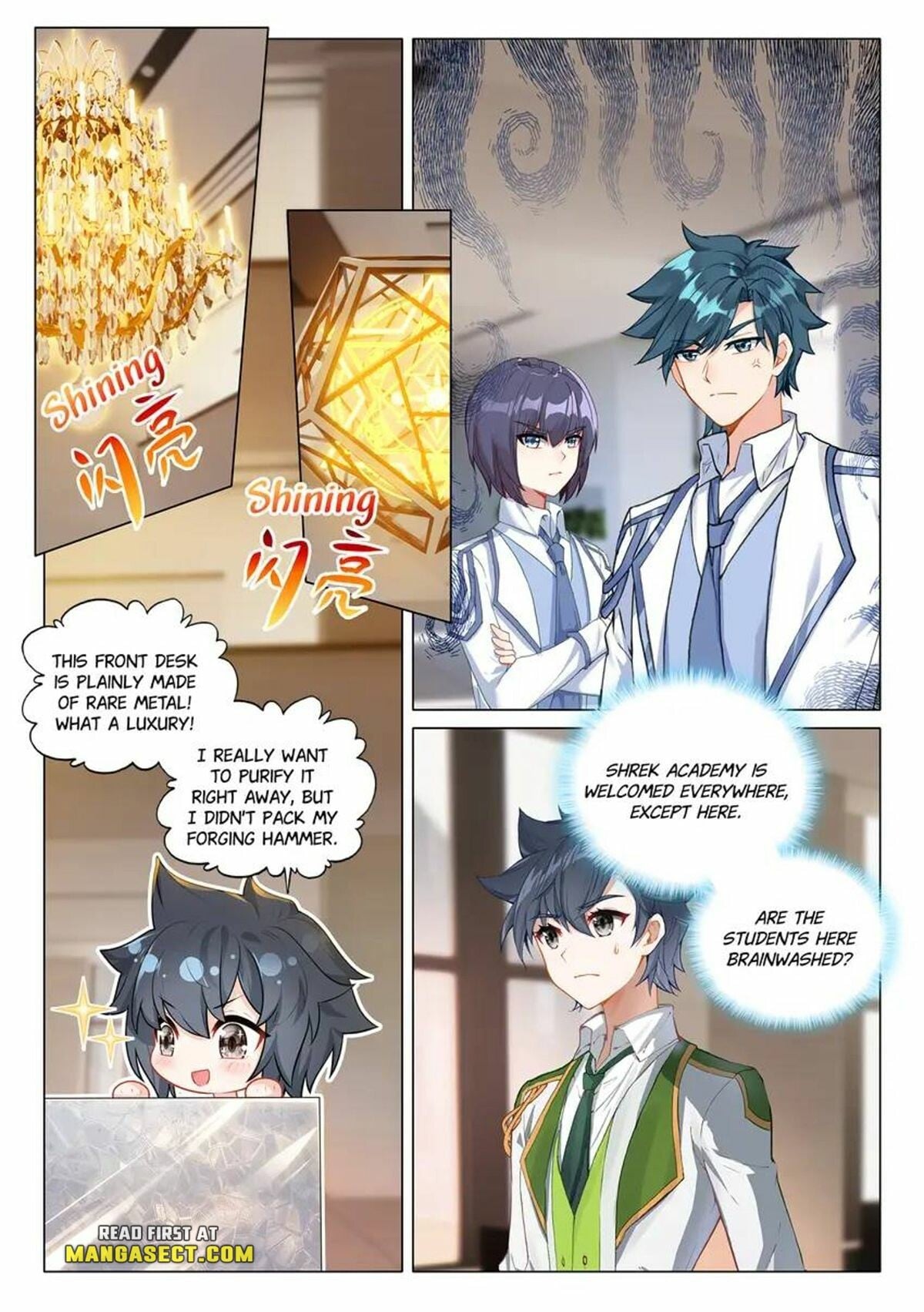 Read Soul Land III Manga Online