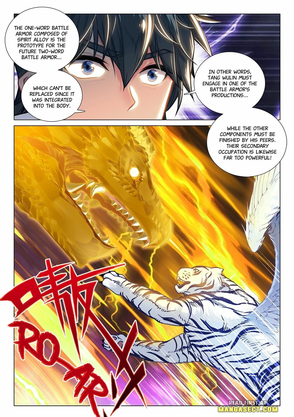 Read Soul Land III Manga Online