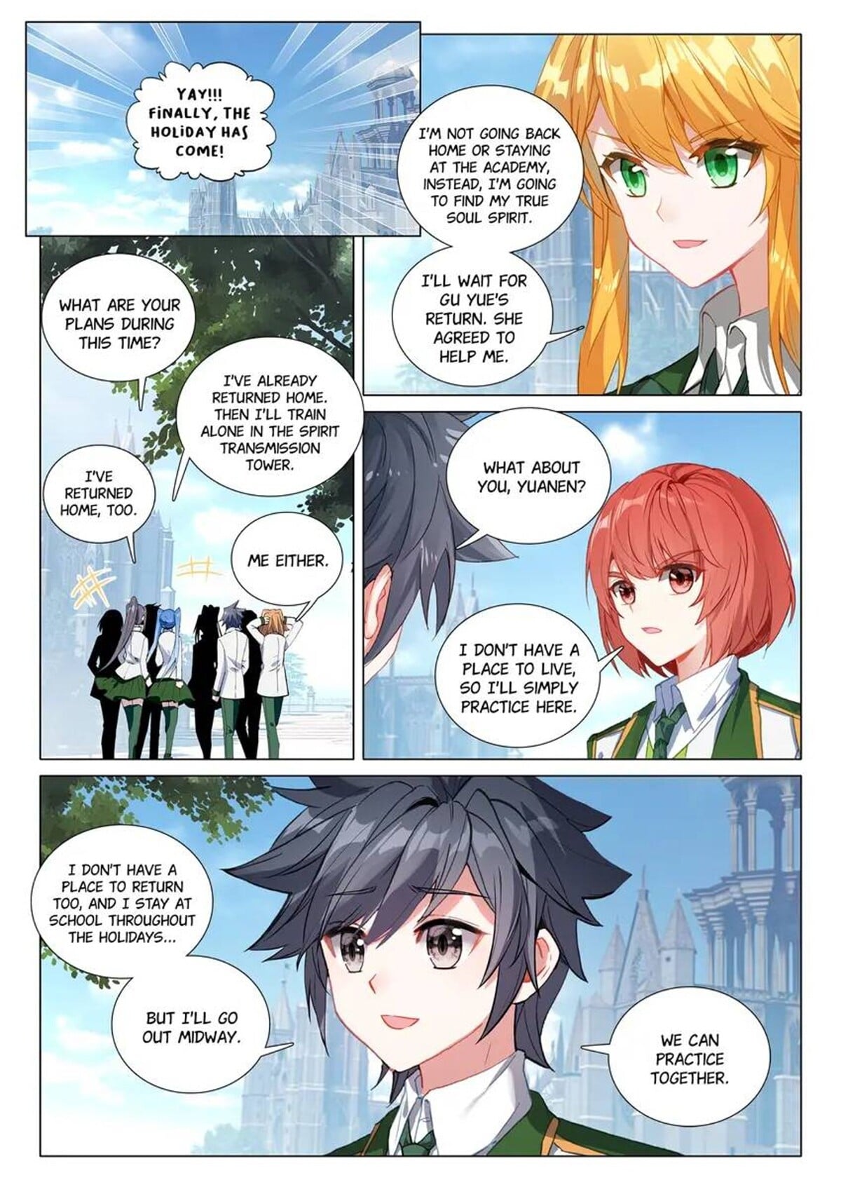 Read Soul Land III Manga Online