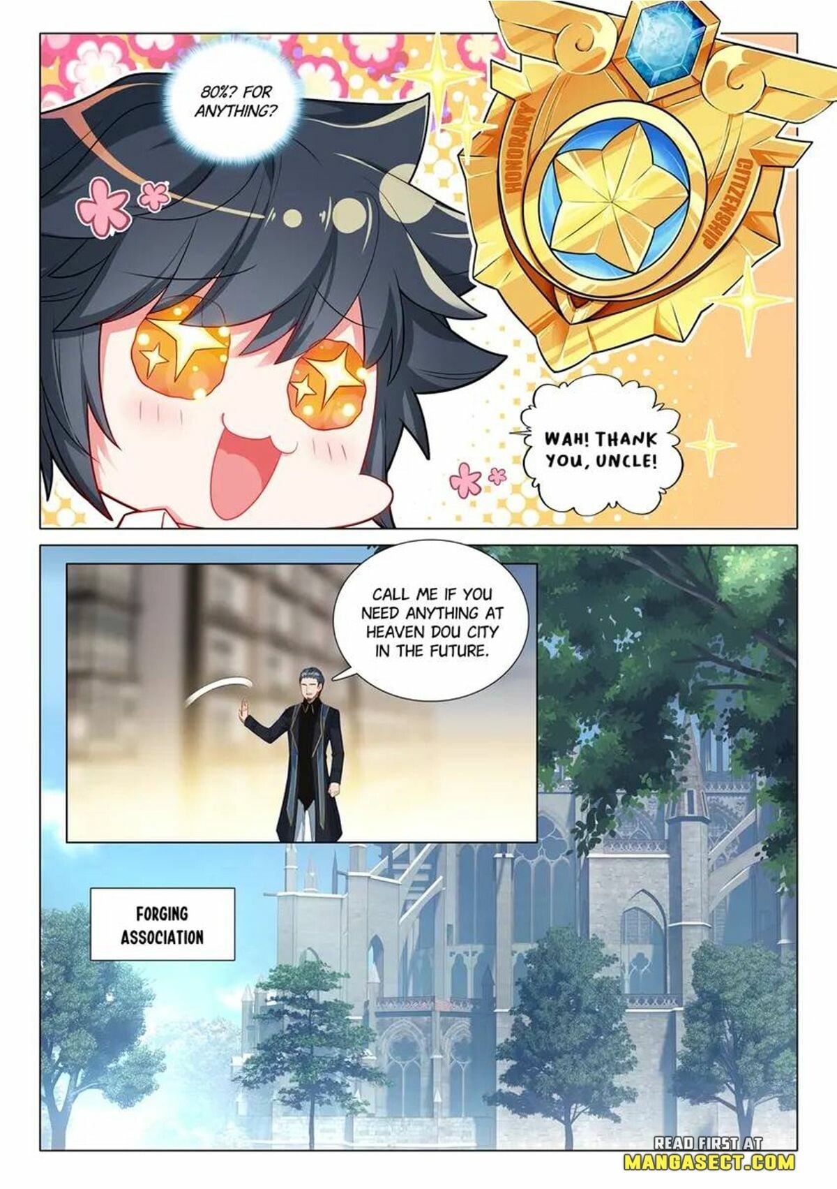 Read Soul Land III Manga Online