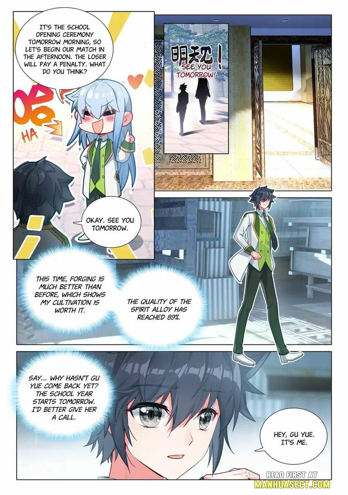 Read Soul Land III Manga Online