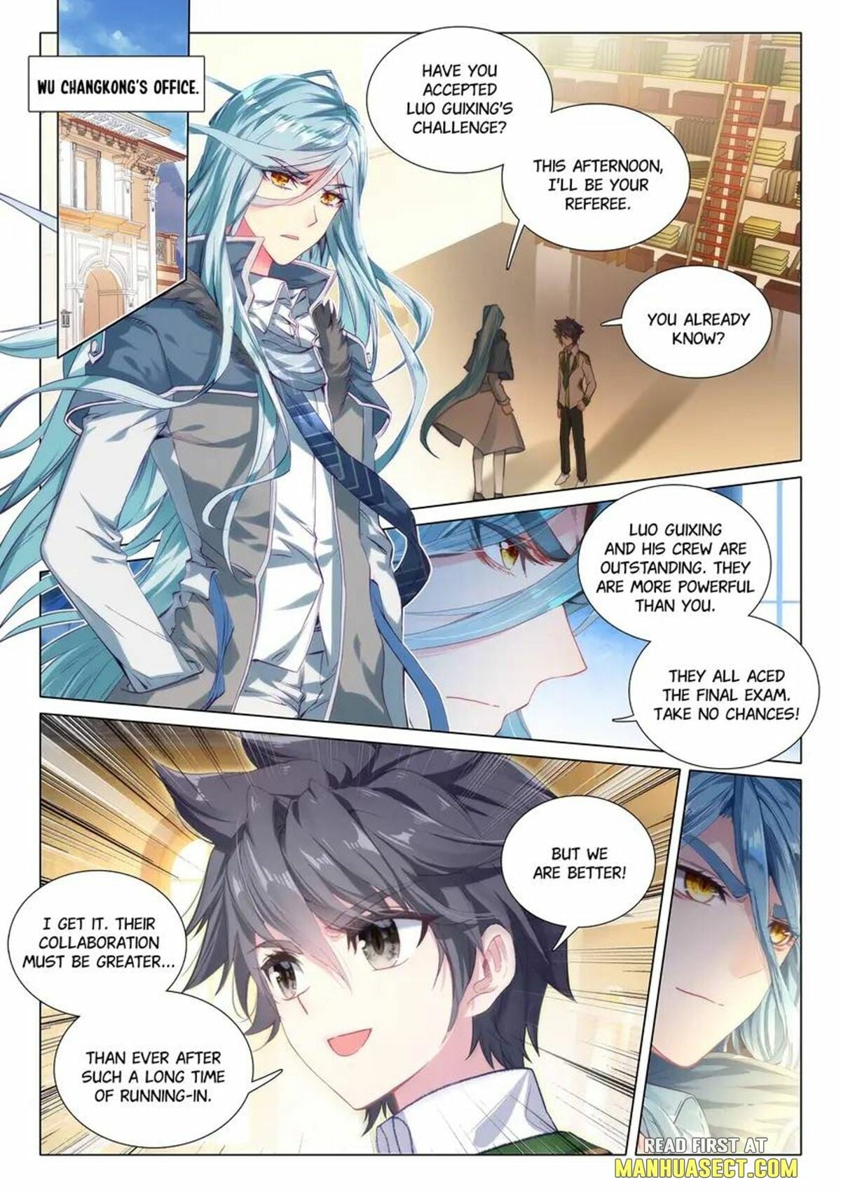 Read Soul Land III Manga Online