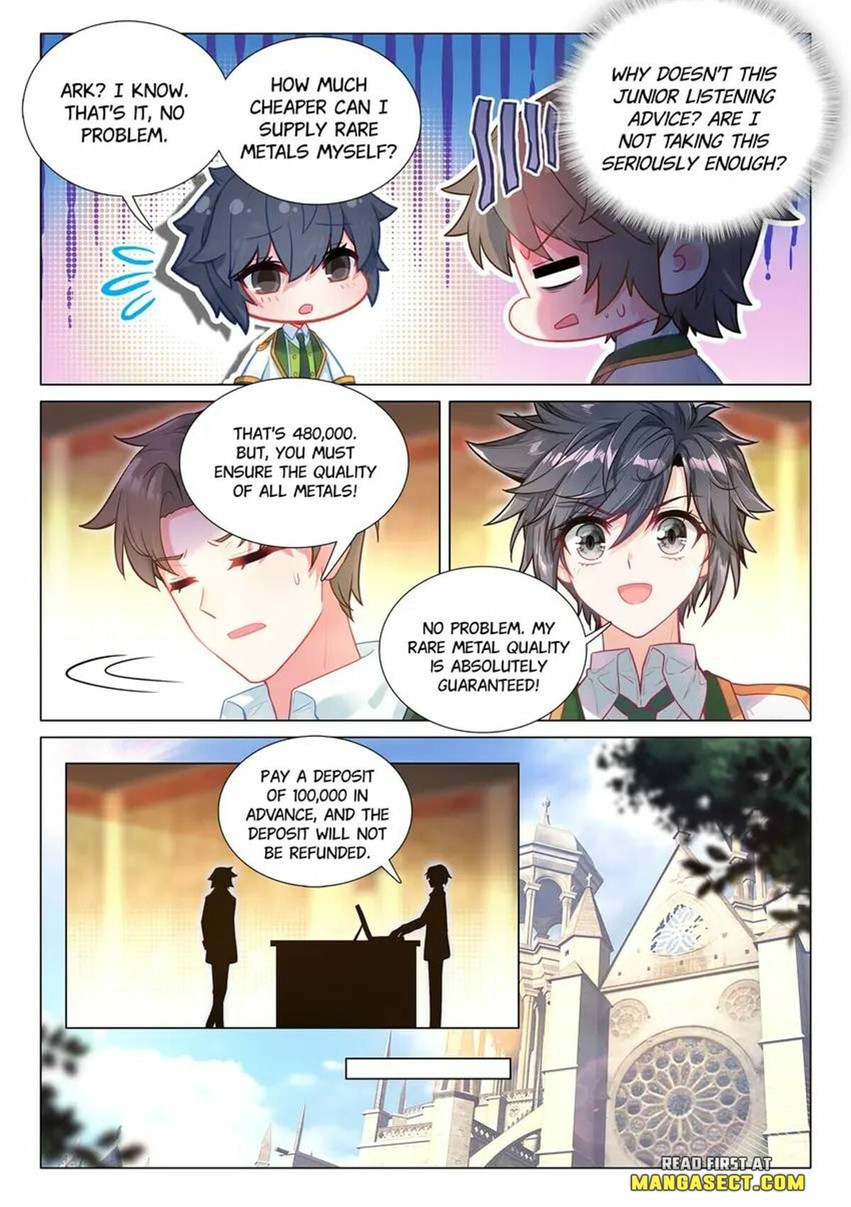 Read Soul Land III Manga Online