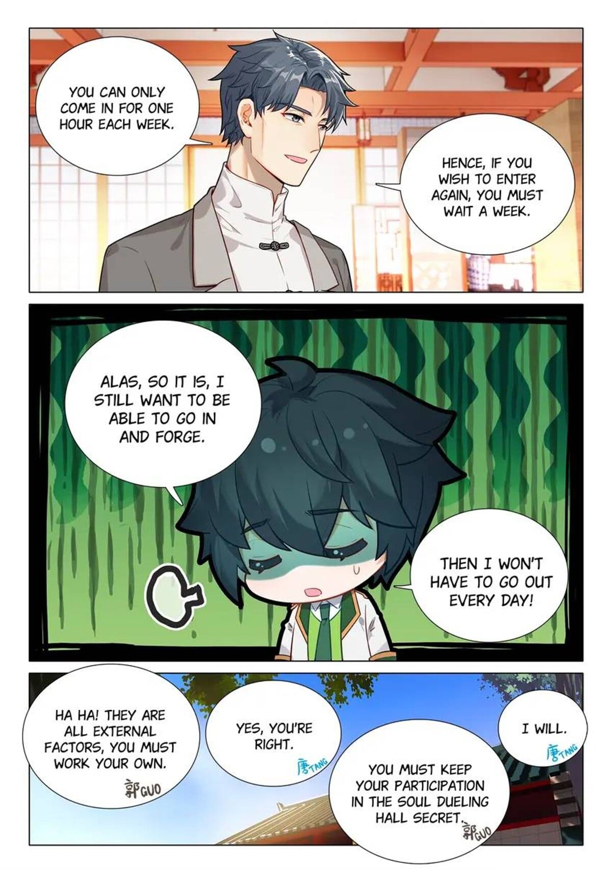 Read Soul Land III Manga Online