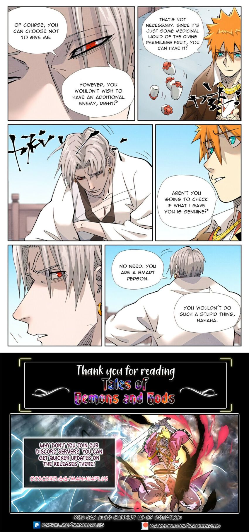 Read Tales of Demons and Gods Manga Online