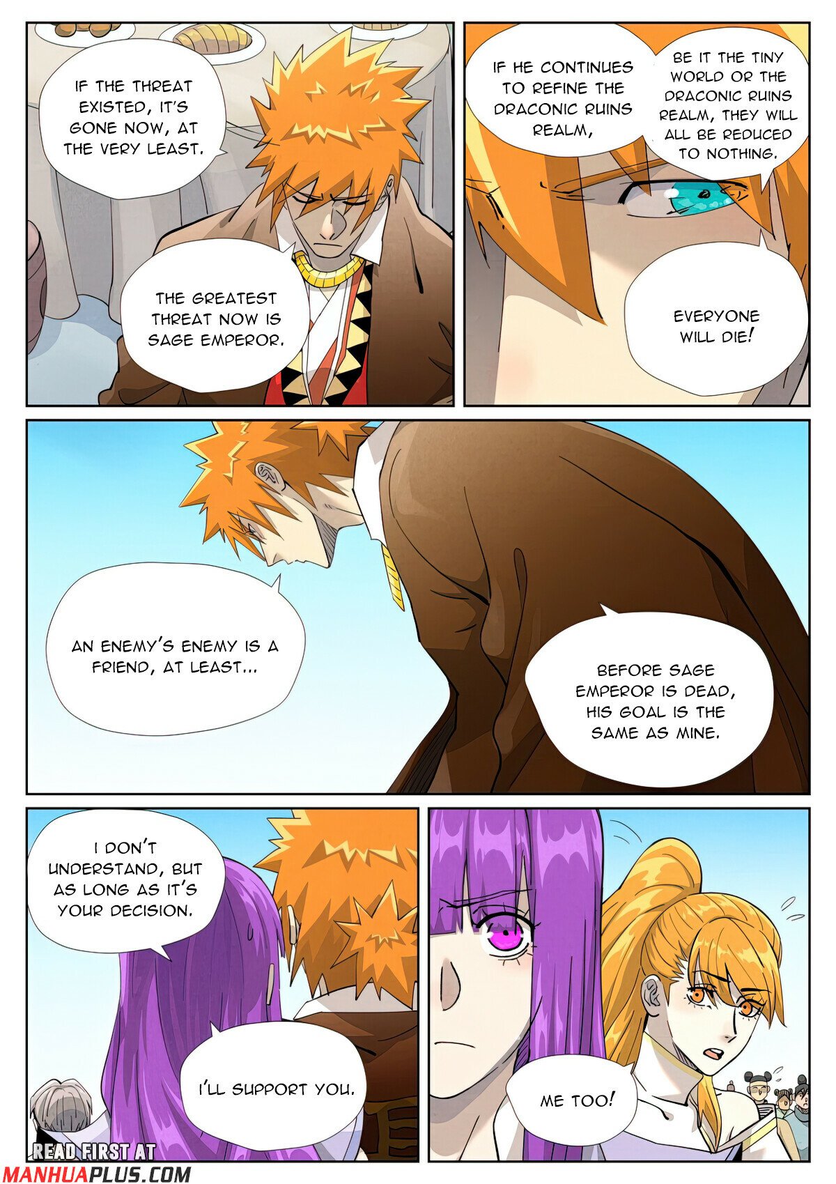 Read Tales of Demons and Gods Manga Online