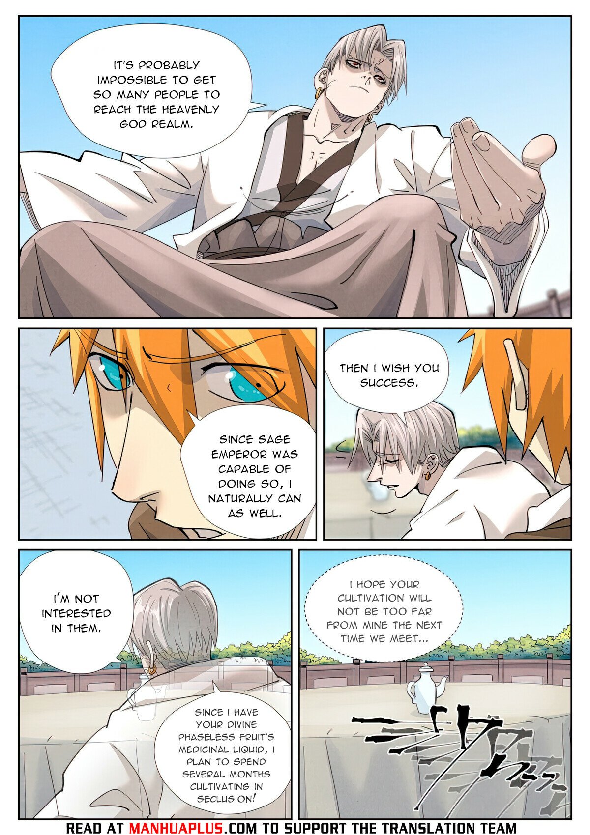 Read Tales of Demons and Gods Manga Online