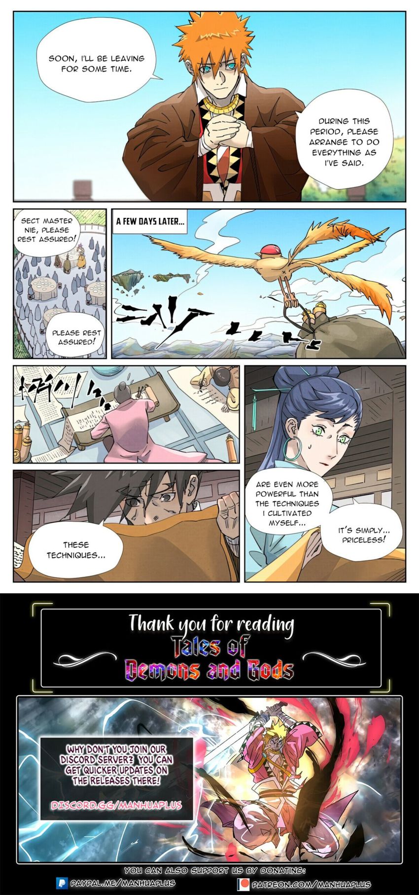Read Tales of Demons and Gods Manga Online