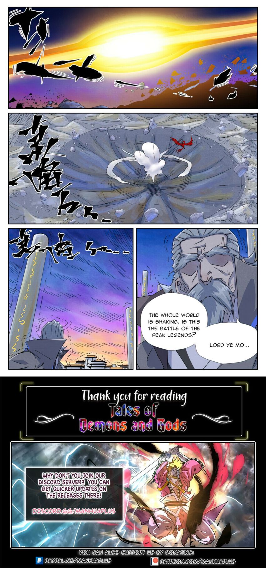 Read Tales of Demons and Gods Manga Online