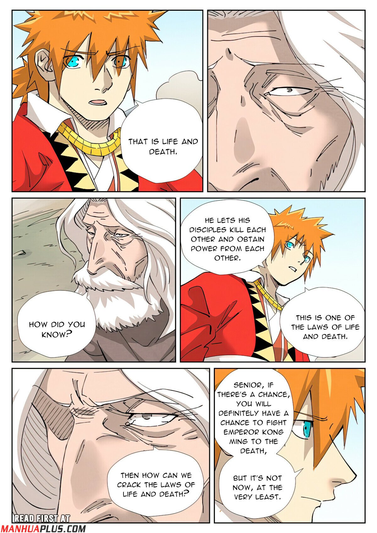 Read Tales of Demons and Gods Manga Online