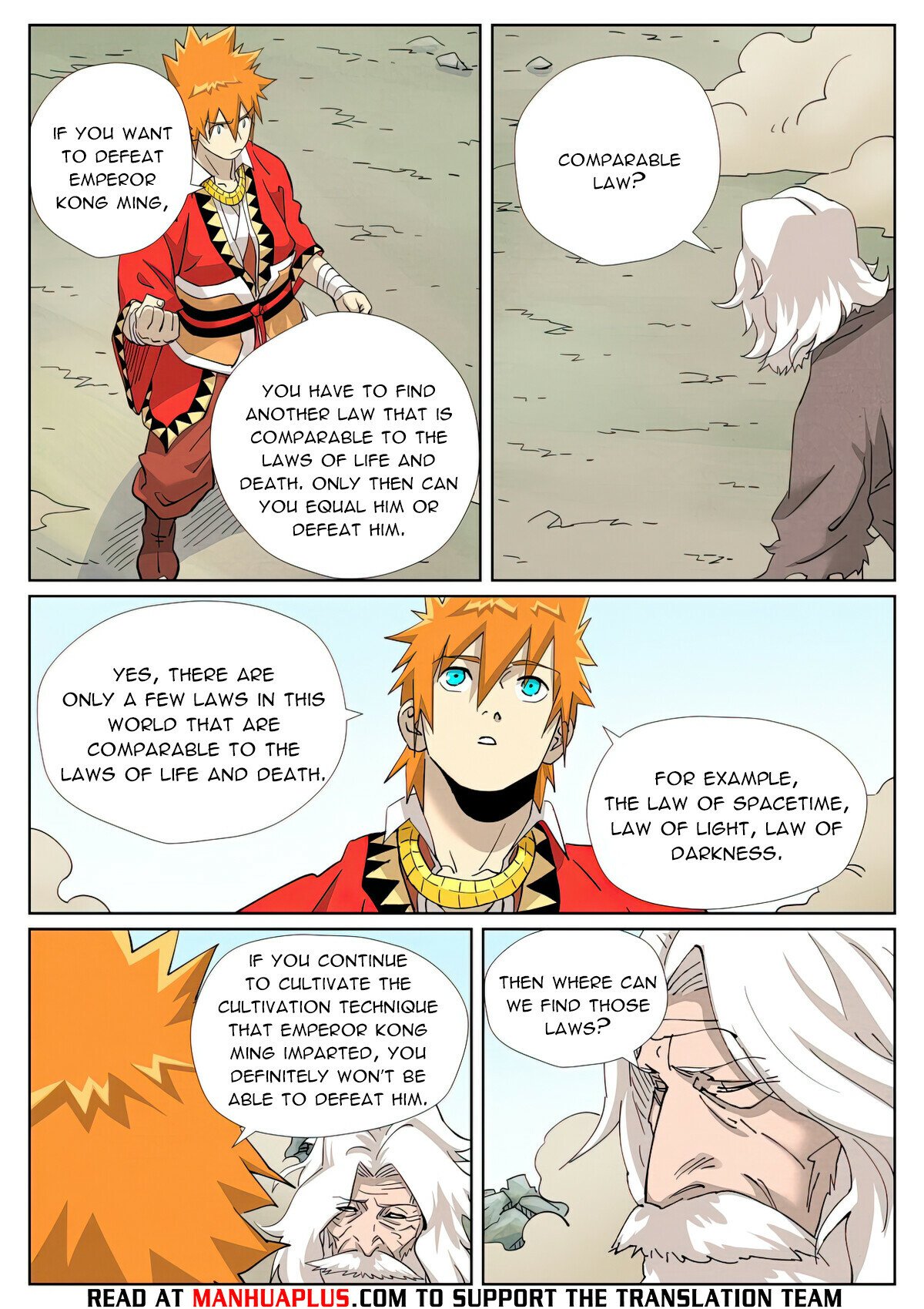 Read Tales of Demons and Gods Manga Online