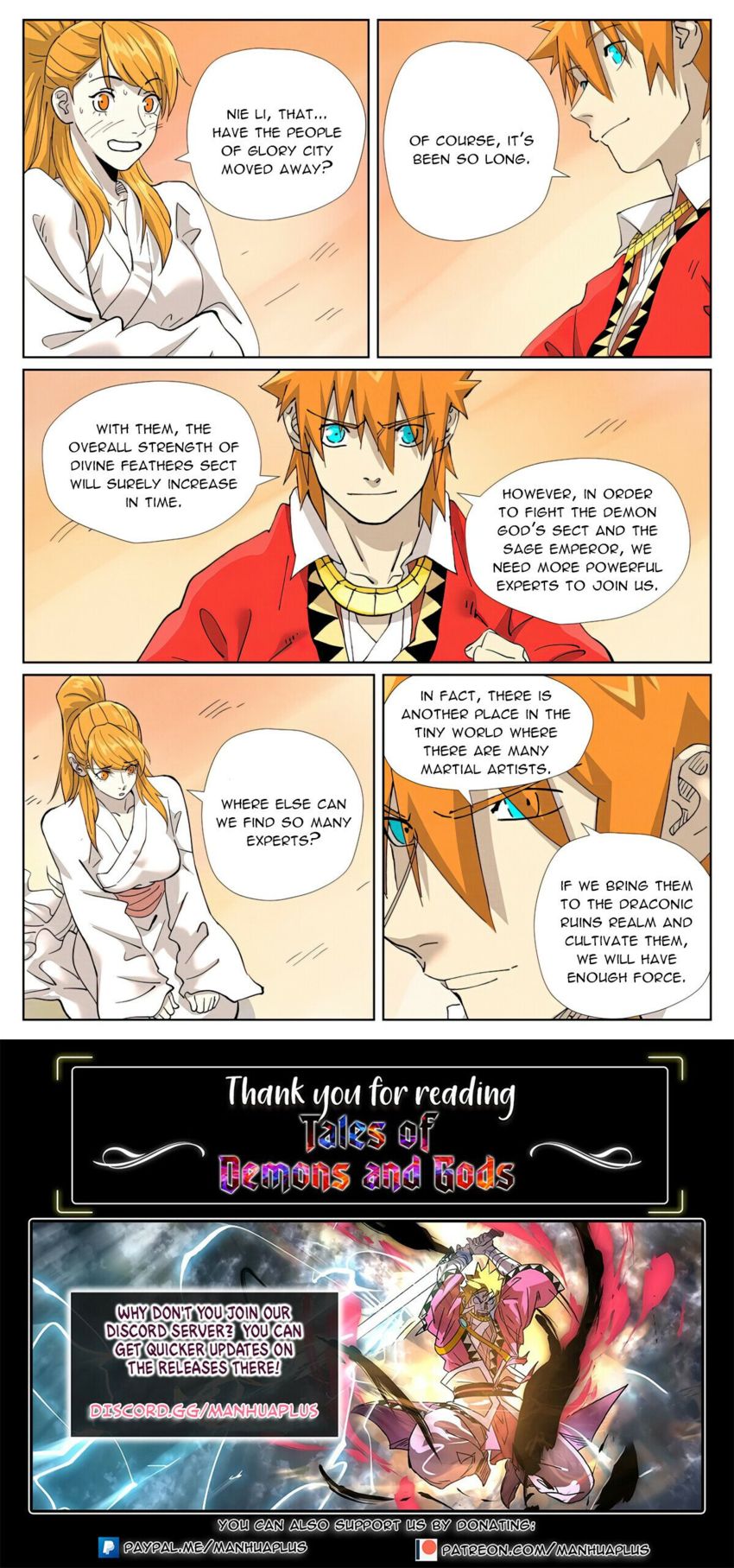 Read Tales of Demons and Gods Manga Online