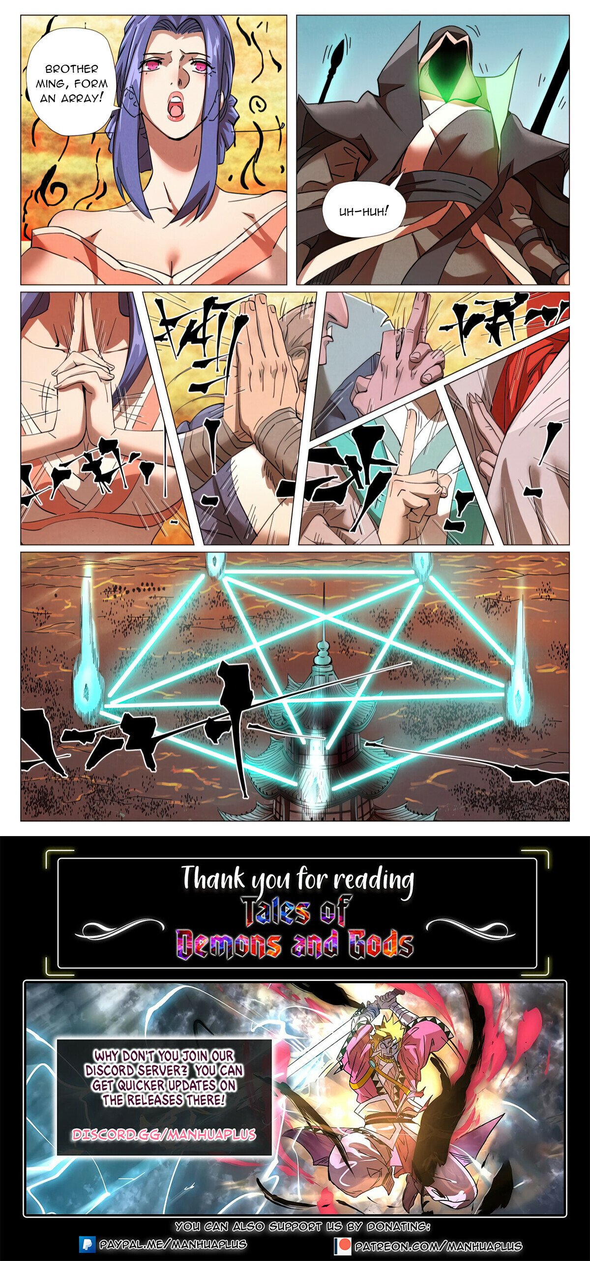 Read Tales of Demons and Gods Manga Online