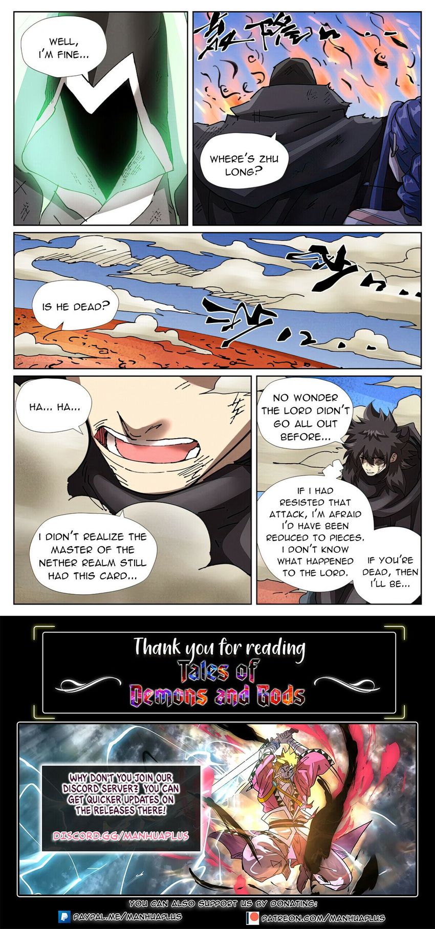 Read Tales of Demons and Gods Manga Online