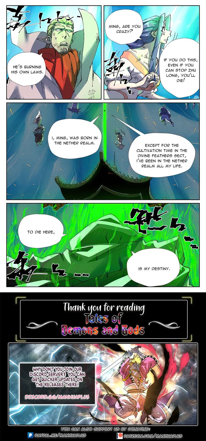 Read Tales of Demons and Gods Manga Online