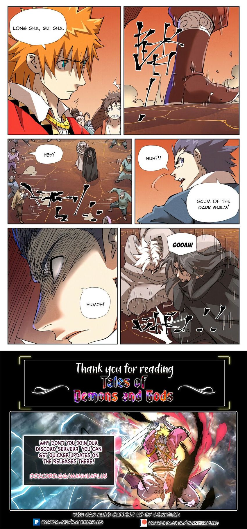 Read Tales of Demons and Gods Manga Online