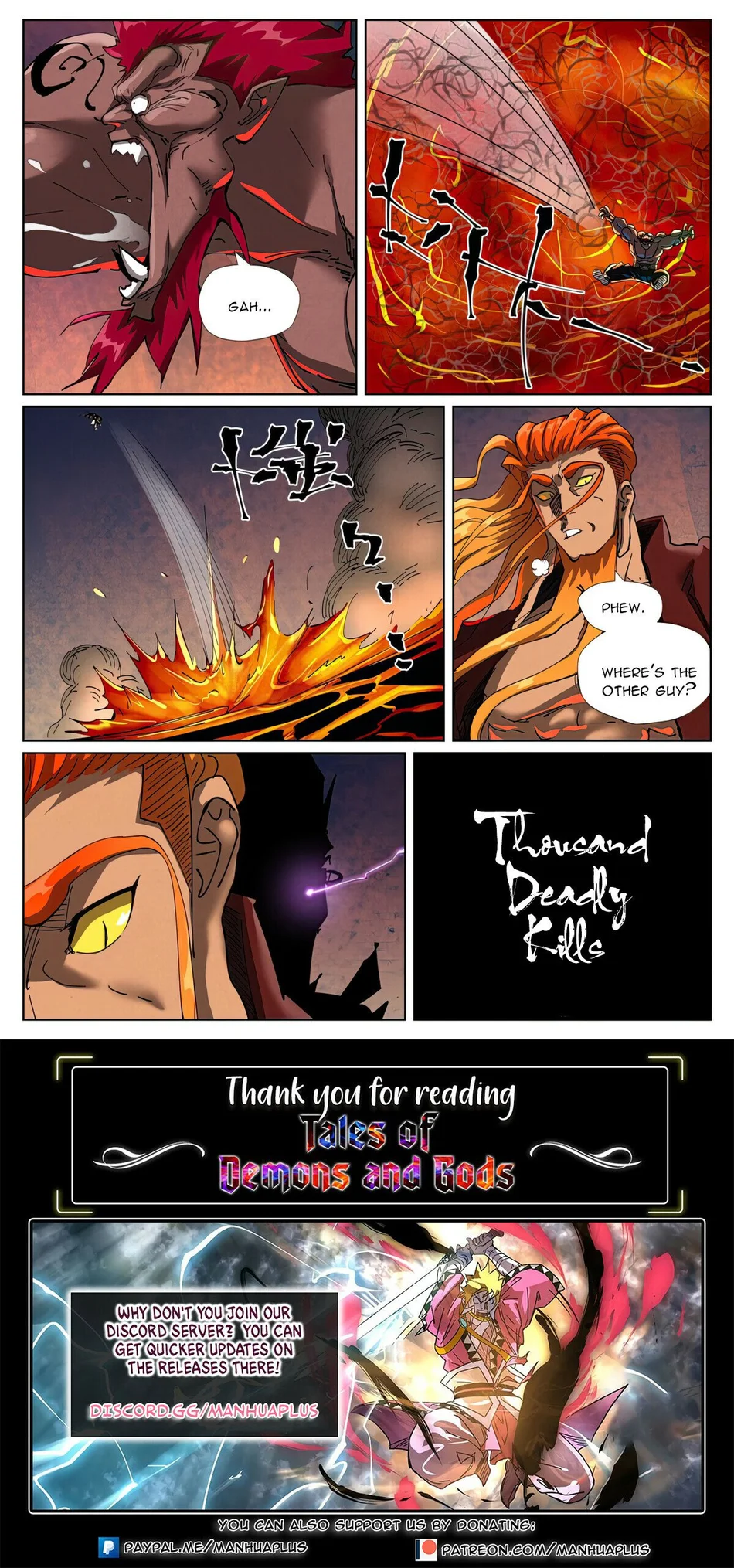 Read Tales of Demons and Gods Manga Online