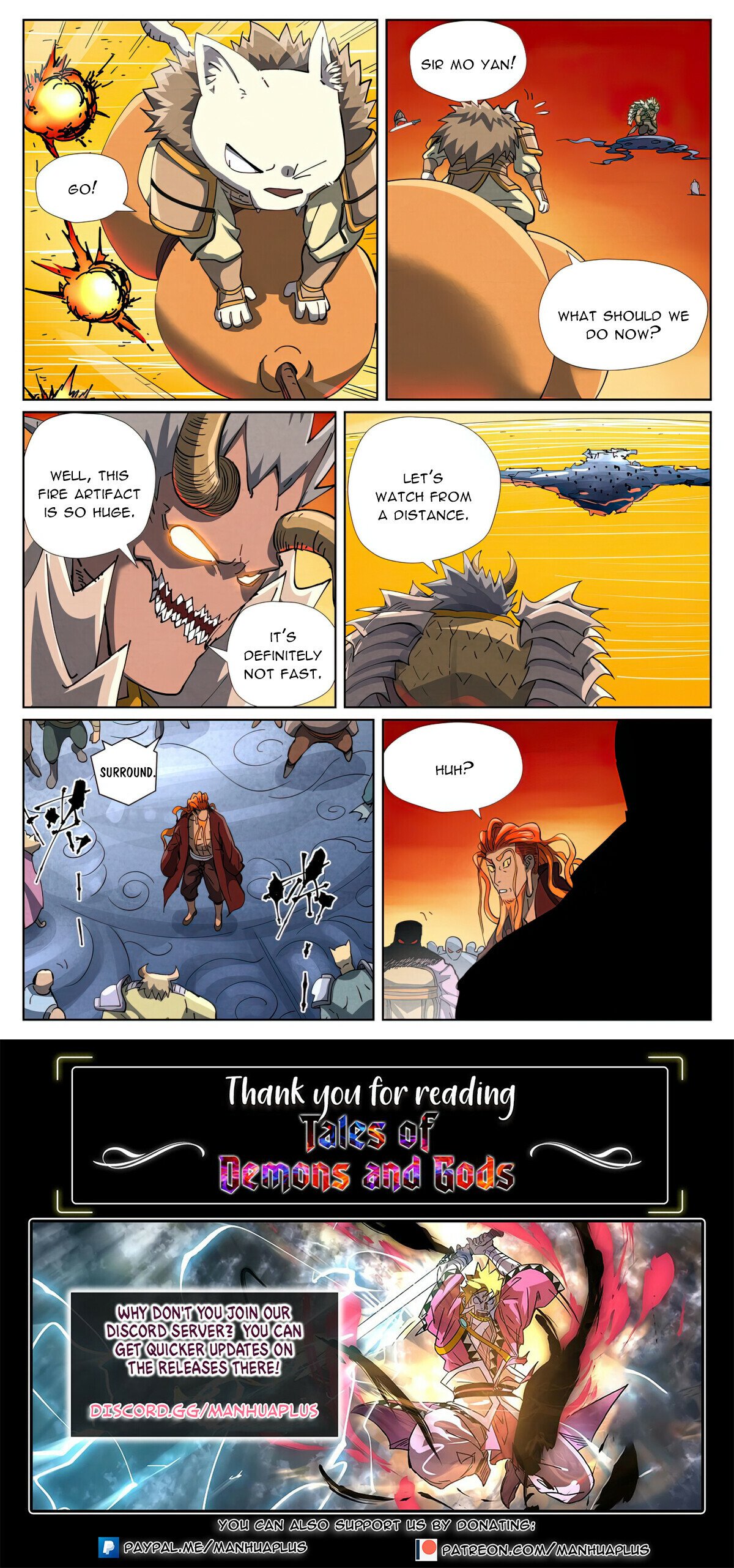 Read Tales of Demons and Gods Manga Online