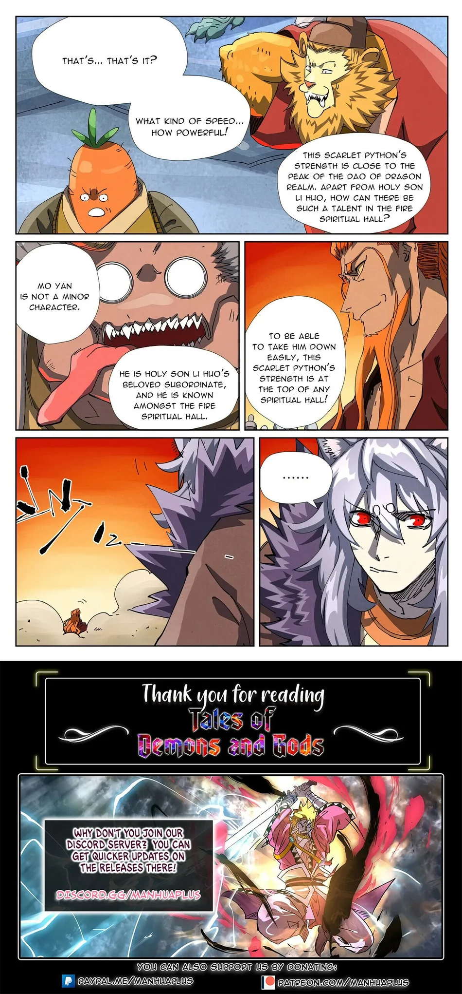 Read Tales of Demons and Gods Manga Online