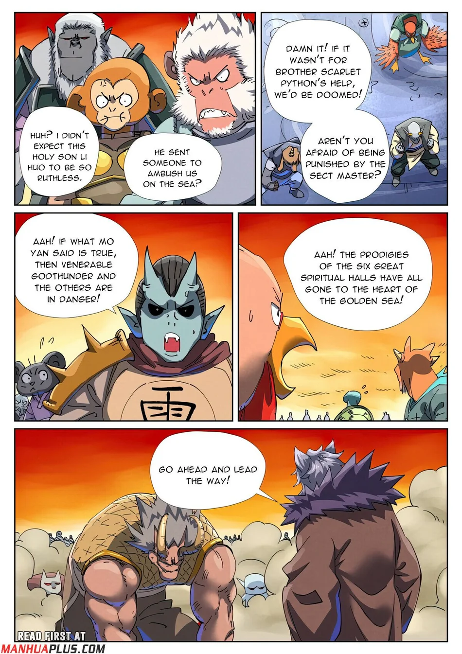 Read Tales of Demons and Gods Manga Online