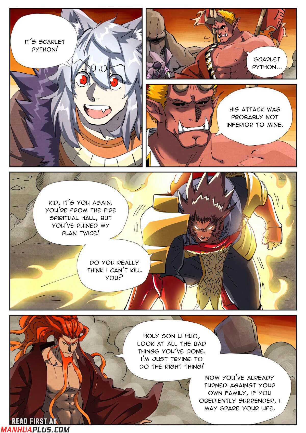 Read Tales of Demons and Gods Manga Online