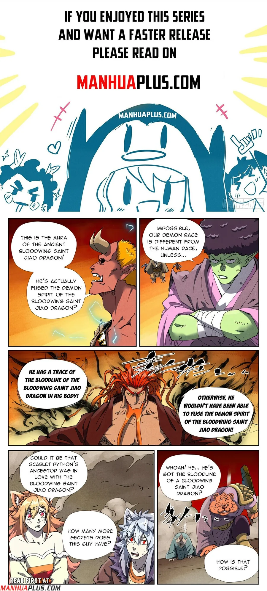 Read Tales of Demons and Gods Manga Online