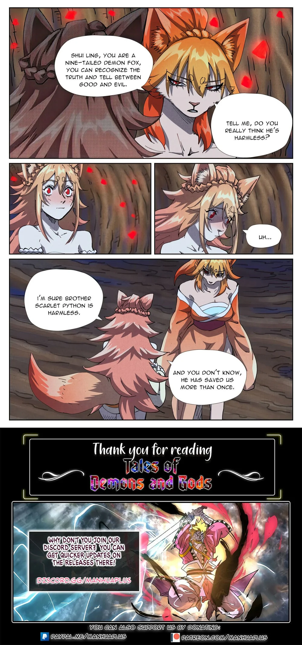 Read Tales of Demons and Gods Manga Online