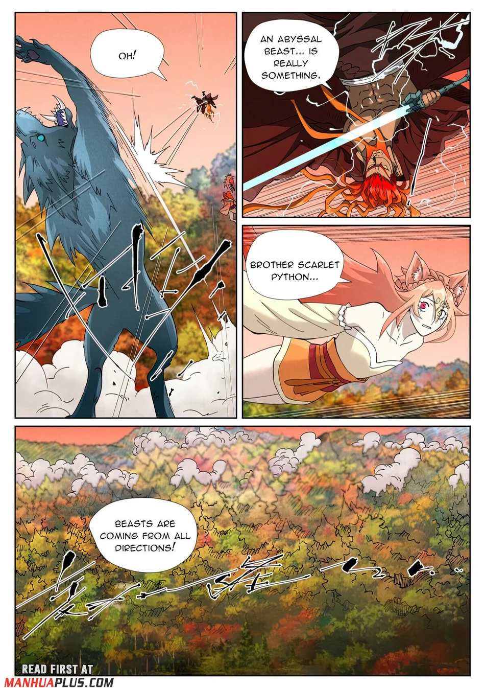 Read Tales of Demons and Gods Manga Online