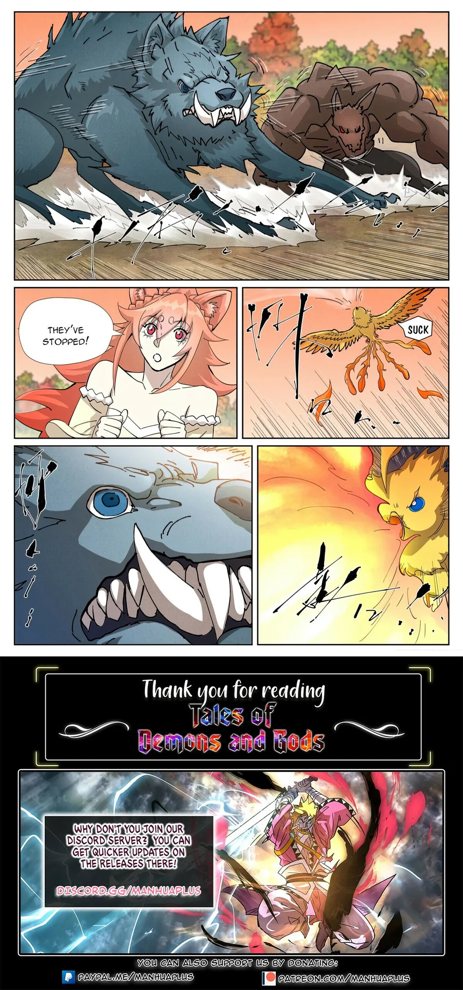 Read Tales of Demons and Gods Manga Online