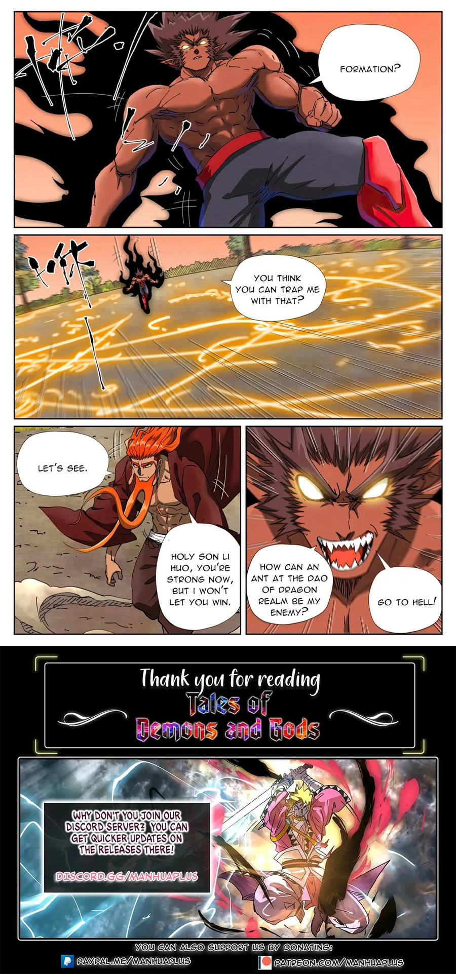 Read Tales of Demons and Gods Manga Online