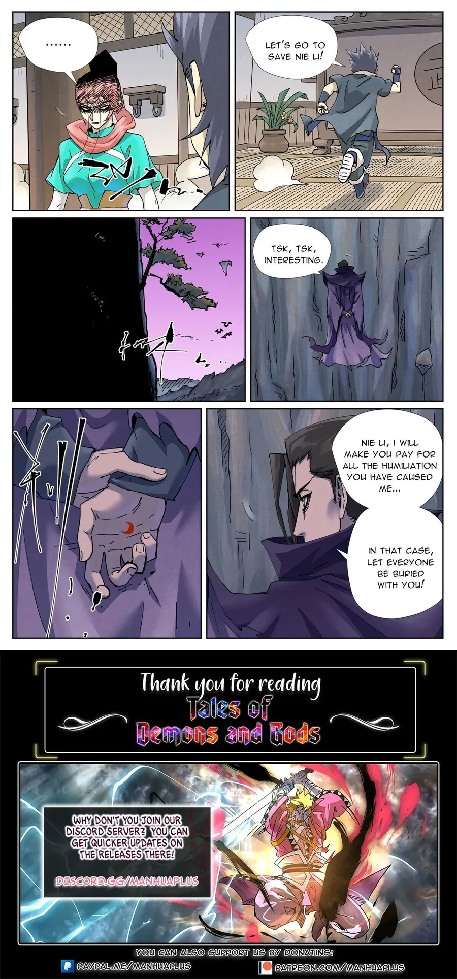 Read Tales of Demons and Gods Manga Online